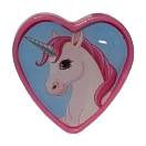 Plastic Unicorn Signet Rings