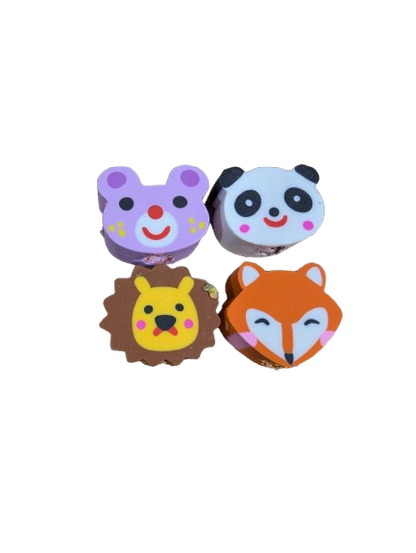 Cute Assorted Animal Erasers