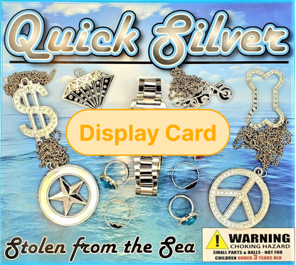 Display Card - 2" Quick Silver Jewelry