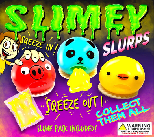 2″ Slimey Slurps in Toy Capsules