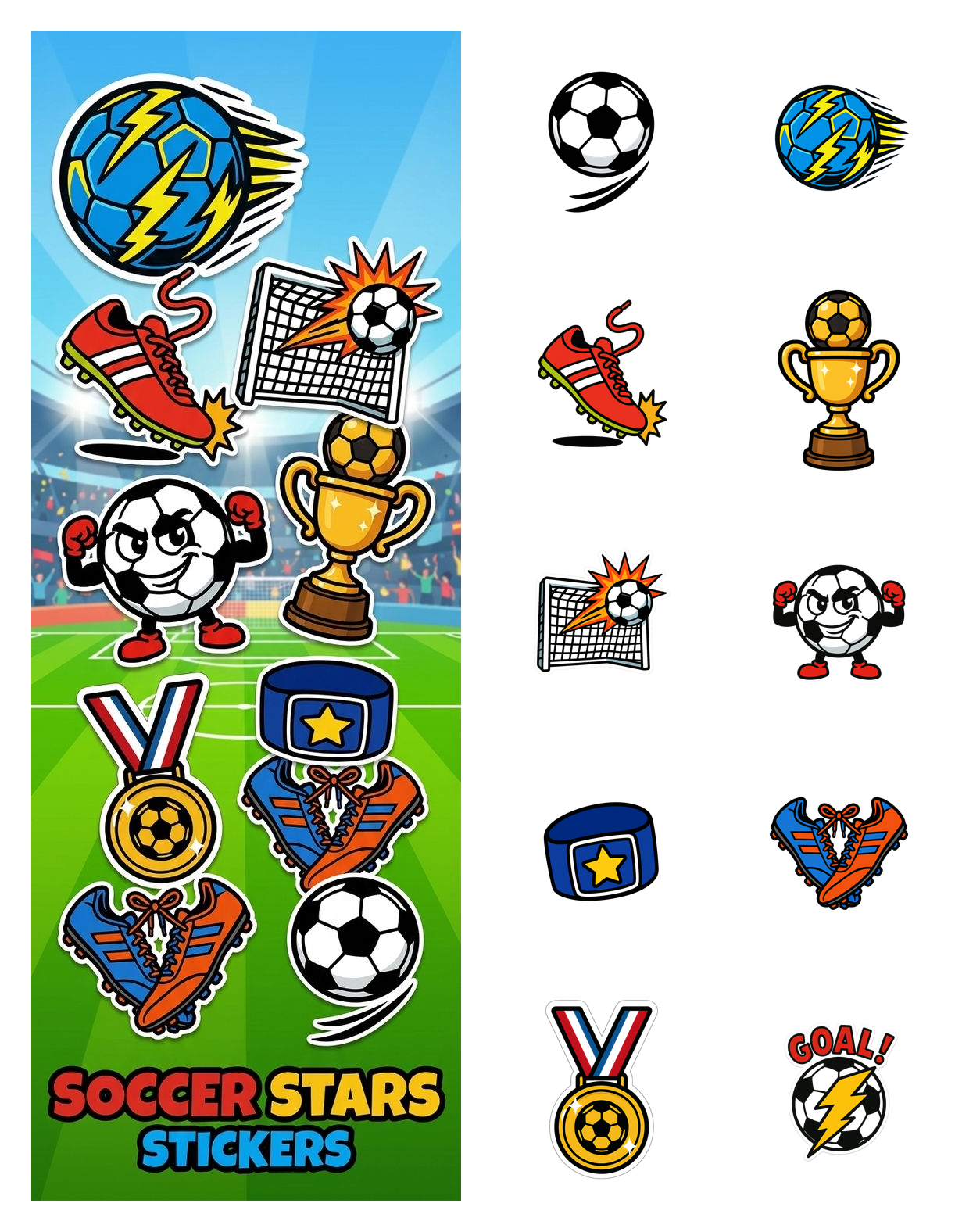 Soccer Stars Stickers