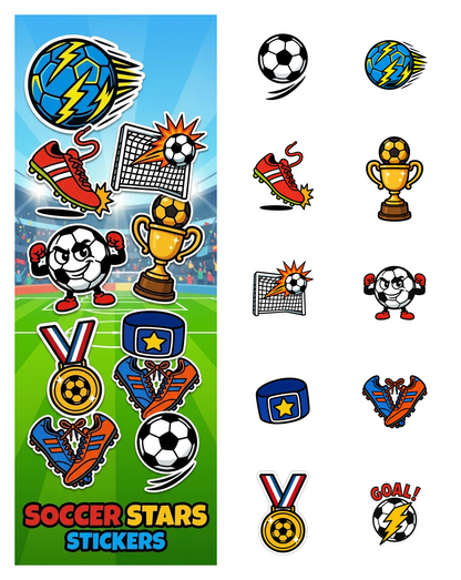 Soccer Stars Stickers