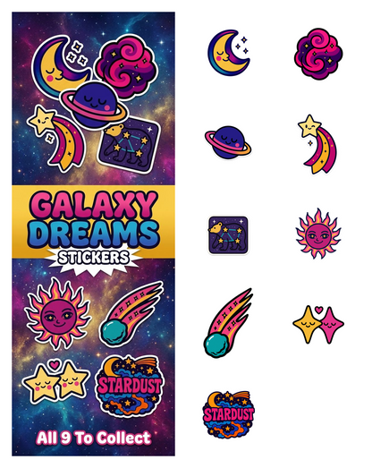 Galaxy Dreams Stickers