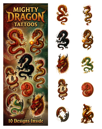 Mighty Dragon Tattoos