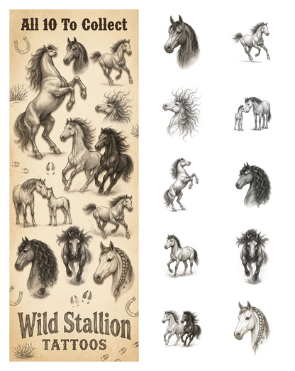 Wild Stallion Tattoos