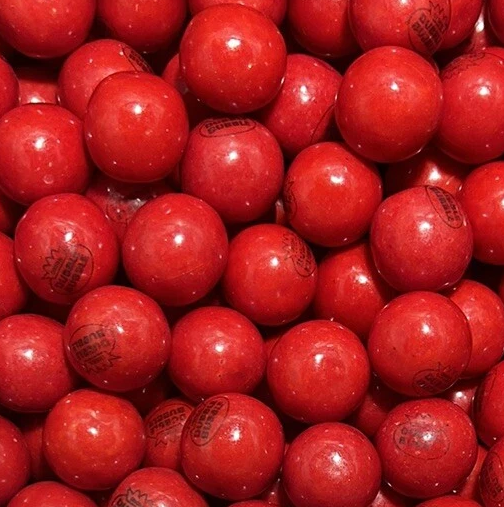 Dubble Bubble 1" Hot Chew Gumballs