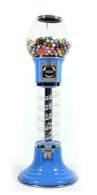 Spiral Gumball Machine Refurbished