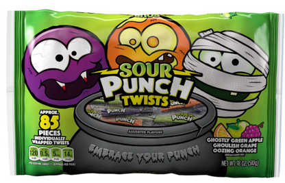 Bulk Sour Punch Twist 85 Pieces Wholesale