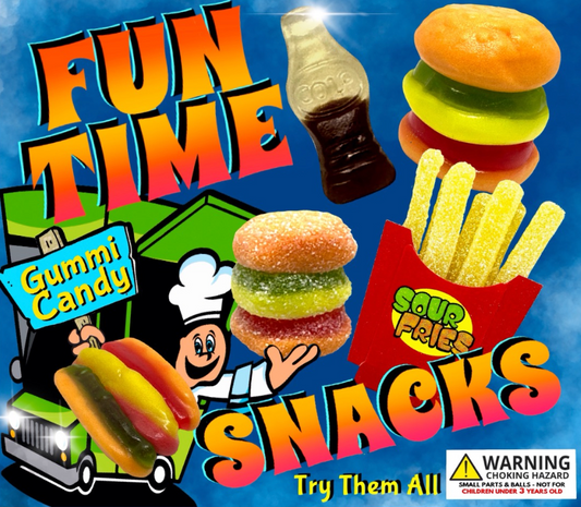 2" Fun Time Snacks in Toy Capsules