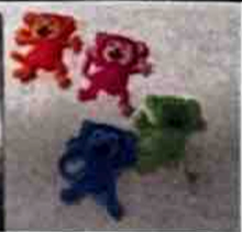 2" Stretch Monkey Toys