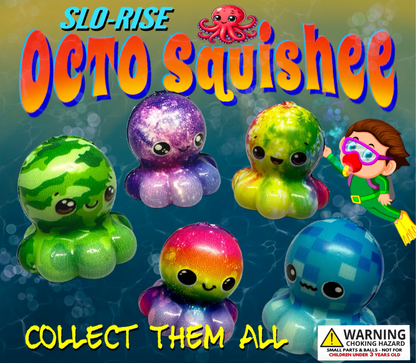 2" Octo Squishee in Toy Capsules