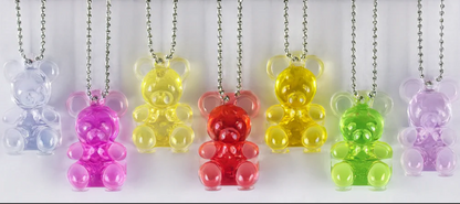 2" Acrylic Bears on Necklaces