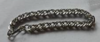 Thick Silver Chain Toy Bracelet - 7" - 100 Pack