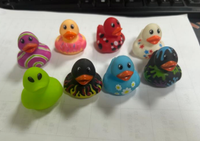 Assorted 2" Ducks – Funky Mix