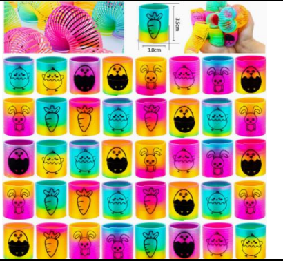 2" Assorted Easter Slinkys