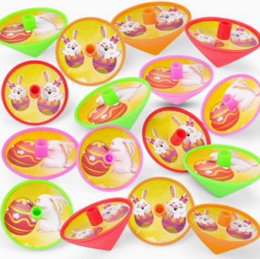2" Easter Spin Tops