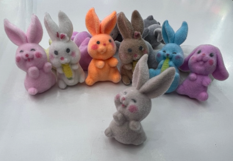 2" Fuzzy Rabbits