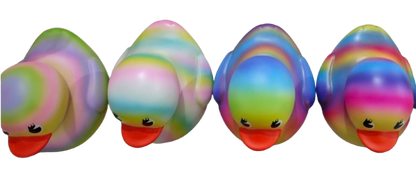 6" Jumbo Rainbow Ducks for Crane Machines