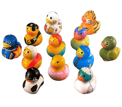 2" Slow Rise Rubber Ducks Mix – Float Mix