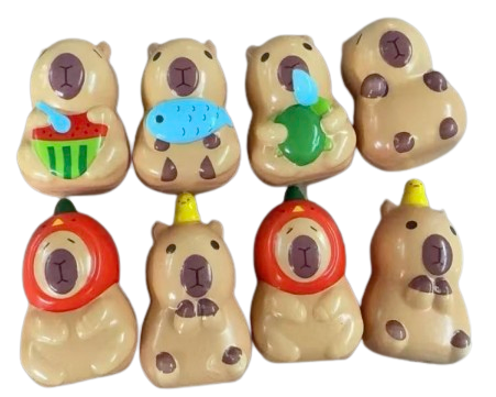 2" Slow Rise Capybara Toys