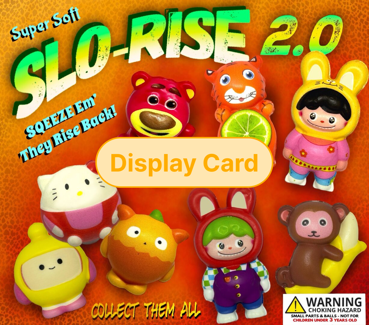 Display Card - 2" Slo-Rise