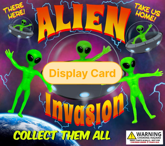 Display Card - 2" Alien Invasion
