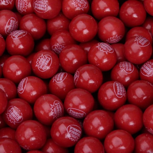 Dubble Bubble 1" Black Cherry Gumballs Wholesale
