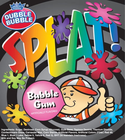 Dubble Bubble 1" Splat Gumballs Wholesale