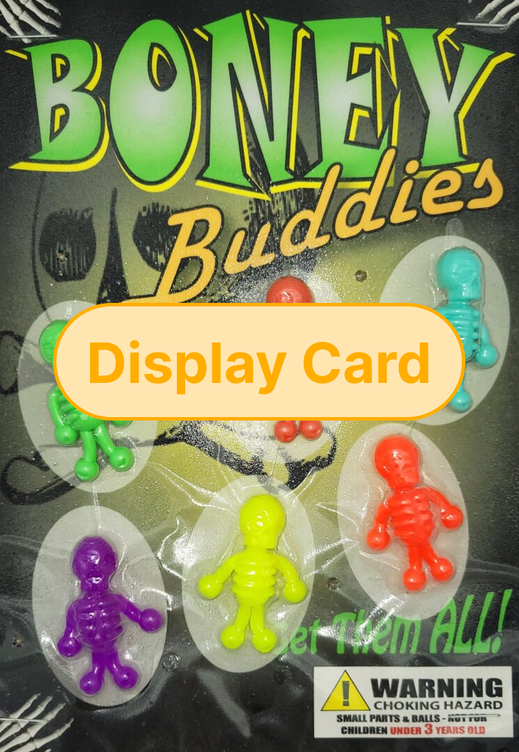 Display Card - 1" Boney Buddies