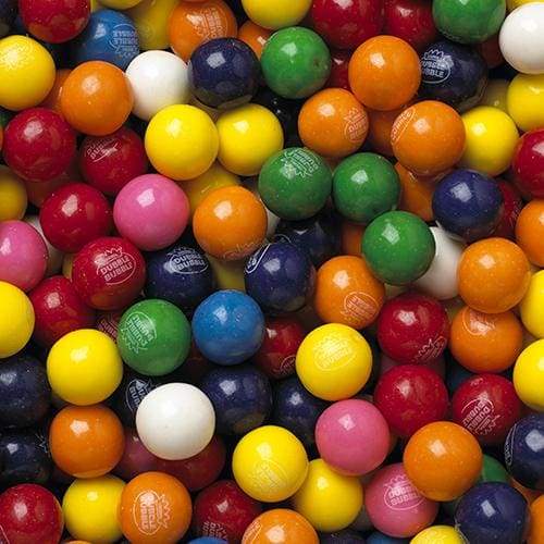 Bulk Dubble Bubble 1" Assorted Gumballs Wholesale