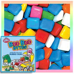 Bulk Dubble Bubble Boo-Boo-Bytes Chicle Wholesale