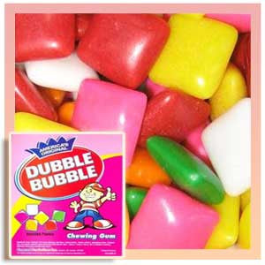Bulk Dubble Bubble Assorted Chiclet Gum Wholesale 9900pcs