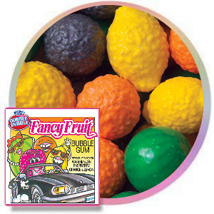 Dubble Bubble 1" Fancy Fruit Gumballs