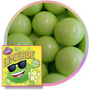 Dubble Bubble 1" Limeade Gumballs Wholesale