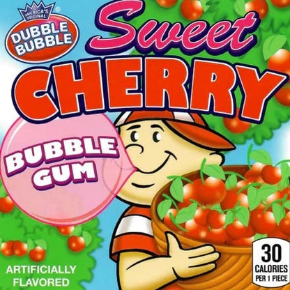Dubble Bubble 1" Sweet Cherry Gumballs