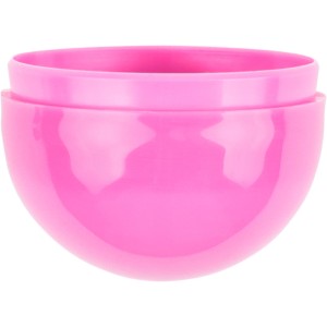 Large Plastic Pink Easter Eggs