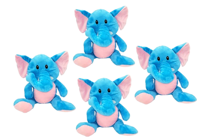 11″ Blue Elephant Plush Toy