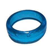 Colorful Clear Plastic Bright Rings