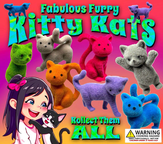 2" Kitty Kats in Toy Capsules