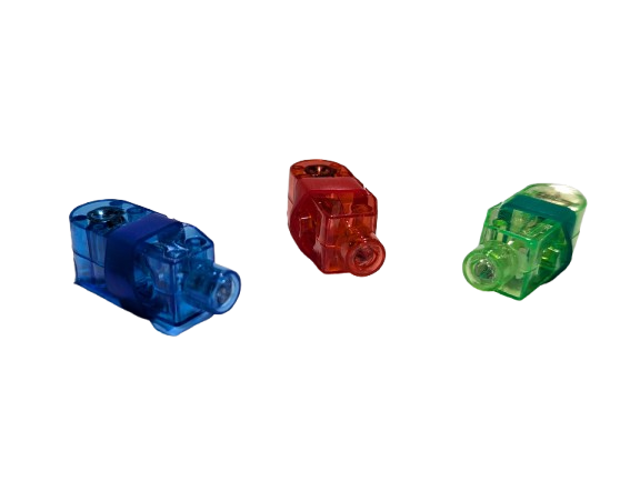 2" Laser Rings In Toy Capsules