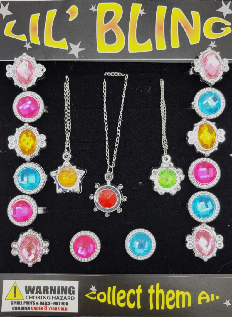 1" Lil Bling in Toy Capsules
