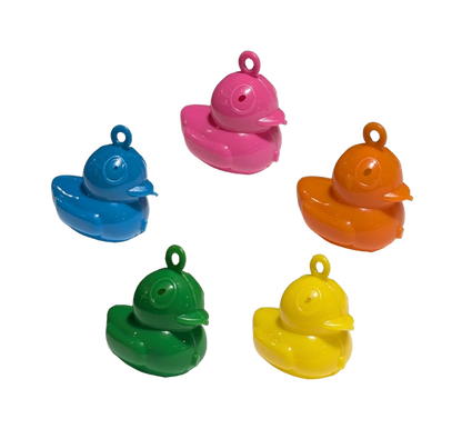 Plastic Lucky Duck Necklaces Keychain