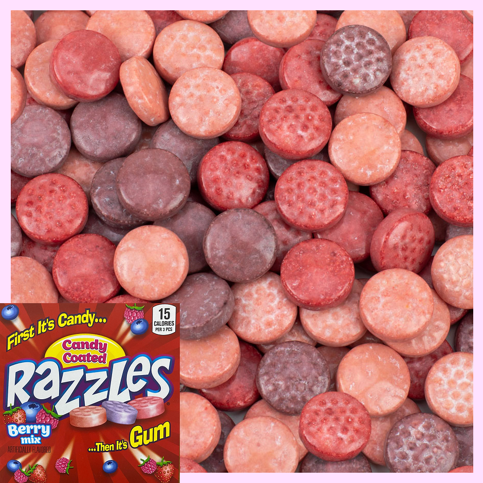 Bulk Razzles® Berry Mix Bulk Candy/Gum Wholesale