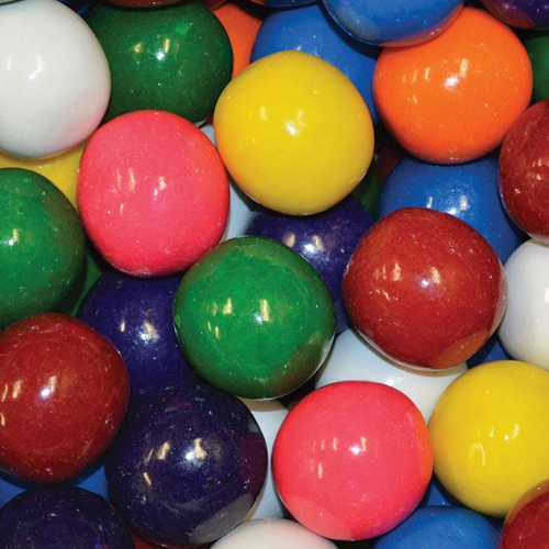 Mega Mouth 2" Candy Filled Gumballs