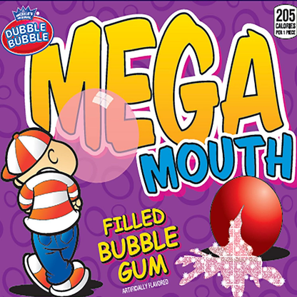 Mega Mouth 2" Candy Filled Gumballs