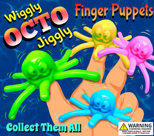 2" Octo Puppets in Toy Capsules