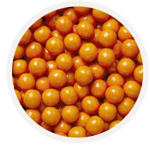 Dubble Bubble 1" Rare Orange Gumballs