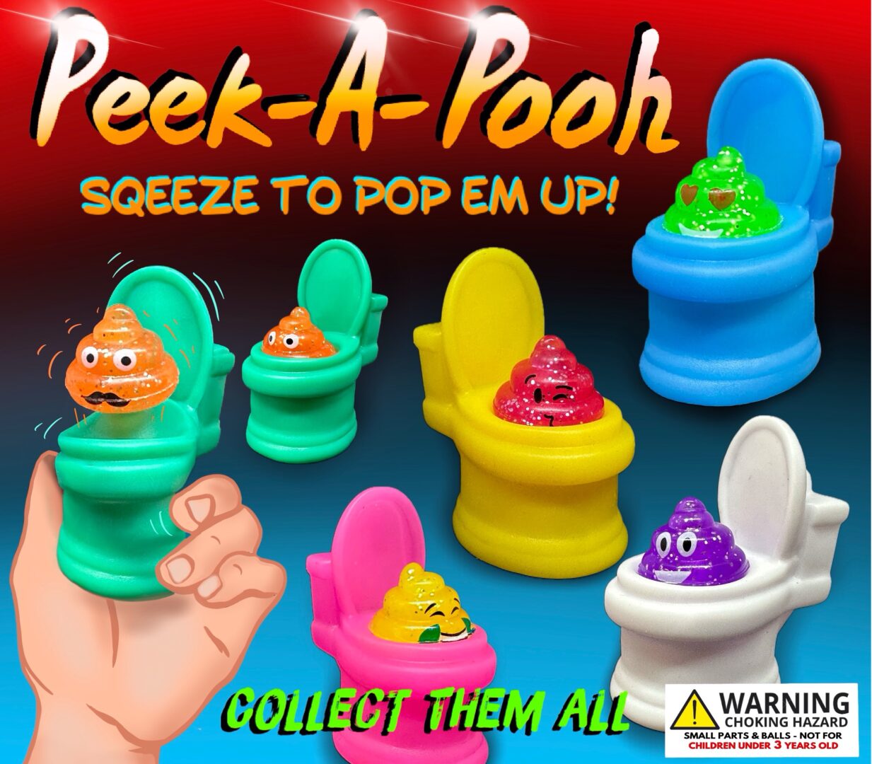 2" Peek-a-Pooh in Toy Capsules