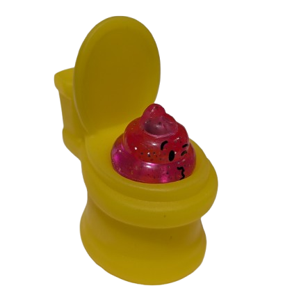 Colorful Squeeze Peek-A-Pooh Toilet Poop Toys