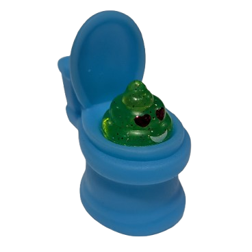 Colorful Squeeze Peek-A-Pooh Toilet Poop Toys